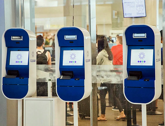 CLEAR kiosks